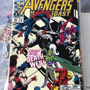 1992 Avengers Coast #85 comic books